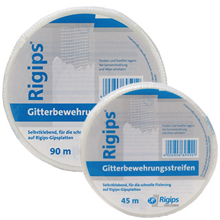 Rigips Gitterbewehrungsstreifen, selbstklebend