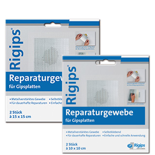 Rigips Reparaturgewebe